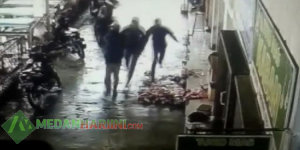 Perampok Bersenjata Api Jarah Toko Emas di “Pajak” Simpang Limun