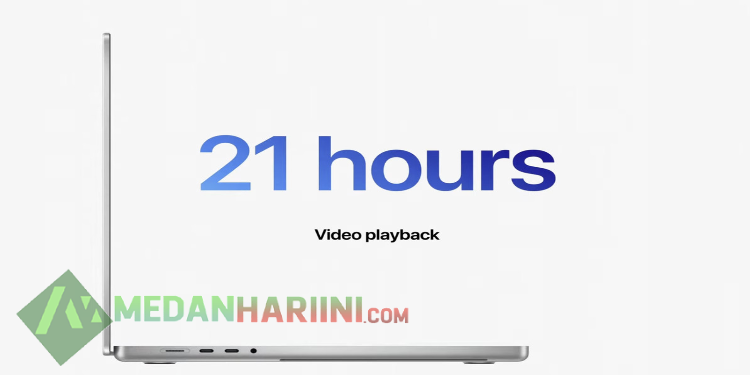 Penggunaan Baterai Macbook Pro 2021