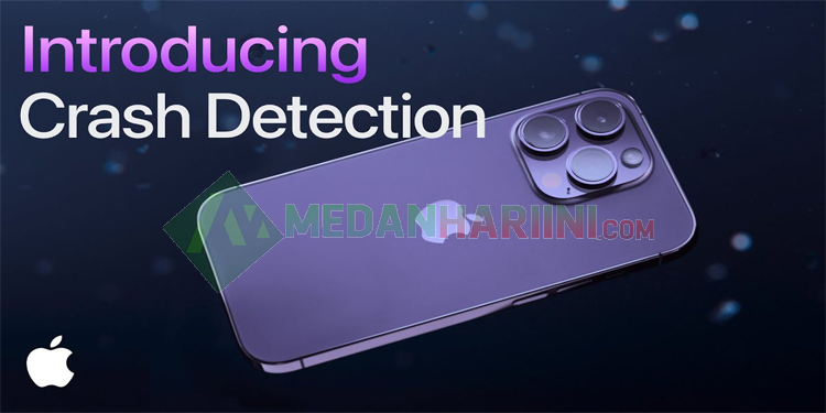 Crash Detection pada iPhone 14 series