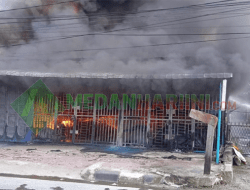 Satu Keluarga Tewas Akibat Kebakaran Ruko di Medan Tuntungan