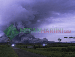 Gunung Semeru Kembali Erupsi, Muntahkan Awan Panas Ke Udara