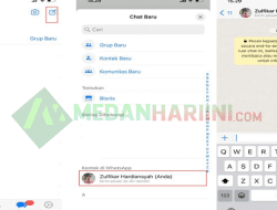 Kirim Chat Ke WhatsApp Sendiri Dengan Mudah