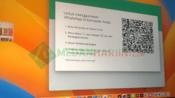 Potret WhatsApp di Desktop(Istimewa)