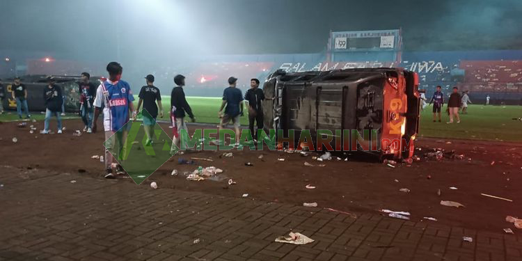 Tragedi di Stadion Kanjuruhan Malang Mengundang Perhatian Serie A