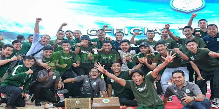 Potret Tim PSMS dalam Acara Perpisahan/Pembubaran Resmi (Instagram : @official_psmsmedan)